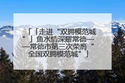 「走进“双拥模范城”」鱼水情深耀常德——常德市第三次荣膺“全国双拥模范城”