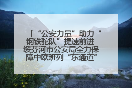 “公安力量”助力“钢铁驼队”提速前进 绥芬河市公安局全力保障中欧班列“东通道”绥芬河隧道贯通
