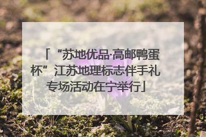 “苏地优品·高邮鸭蛋杯”江苏地理标志伴手礼专场活动在宁举行