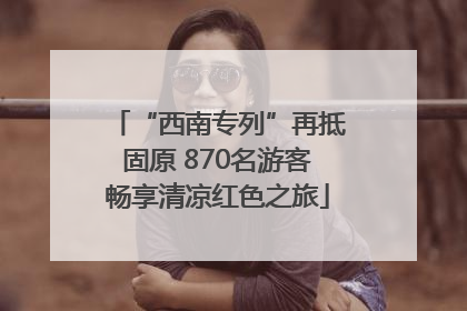 “西南专列”再抵固原 870名游客畅享清凉红色之旅