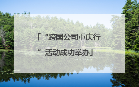 “跨国公司重庆行”活动成功举办