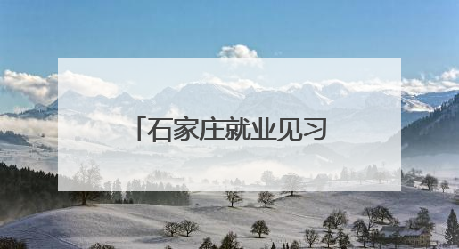 石家庄就业见习岗位征集正式启动 符合条件用人单位请尽快报名