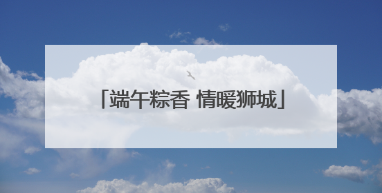 端午粽香 情暖狮城