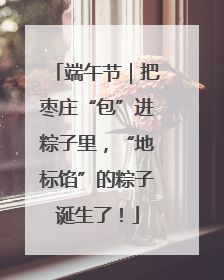 端午节｜把枣庄“包”进粽子里，“地标馅”的粽子诞生了！