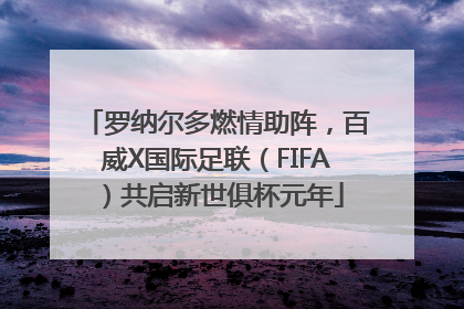 罗纳尔多燃情助阵，百威X国际足联（FIFA）共启新世俱杯元年