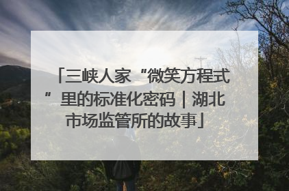 三峡人家“微笑方程式”里的标准化密码｜湖北市场监管所的故事