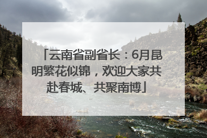 云南省副省长：6月昆明繁花似锦，欢迎大家共赴春城、共聚南博