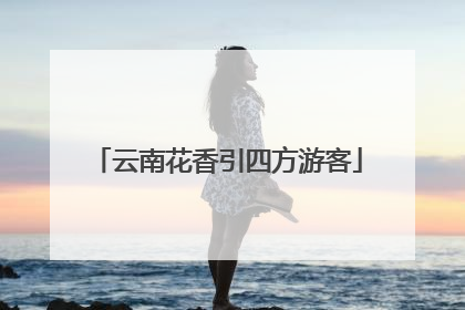 云南花香引四方游客