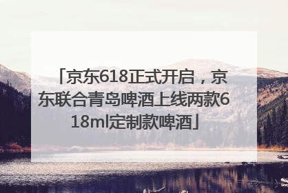 京东618正式开启，京东联合青岛啤酒上线两款618ml定制款啤酒