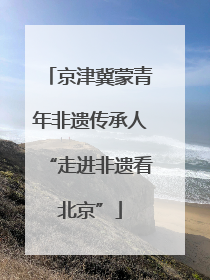 京津冀蒙青年非遗传承人“走进非遗看北京”