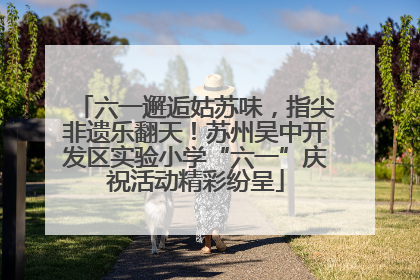 六一邂逅姑苏味，指尖非遗乐翻天！苏州吴中开发区实验小学“六一”庆祝活动精彩纷呈