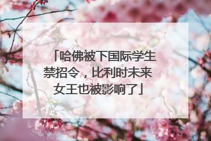 哈佛被下国际学生禁招令，比利时未来女王也被影响了