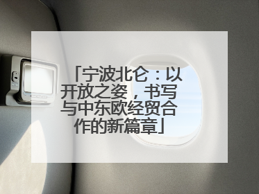 宁波北仑：以开放之姿，书写与中东欧经贸合作的新篇章