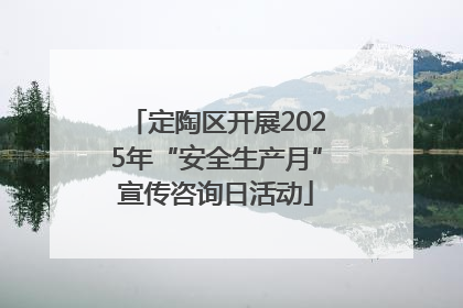 定陶区开展2025年“安全生产月”宣传咨询日活动