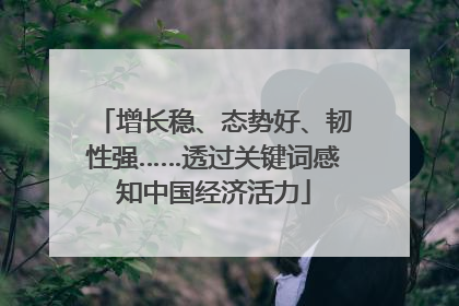 增长稳、态势好、韧性强……透过关键词感知中国经济活力