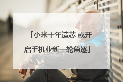 小米十年造芯 或开启手机业新一轮角逐