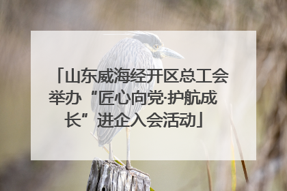 山东威海经开区总工会举办“匠心向党·护航成长”进企入会活动