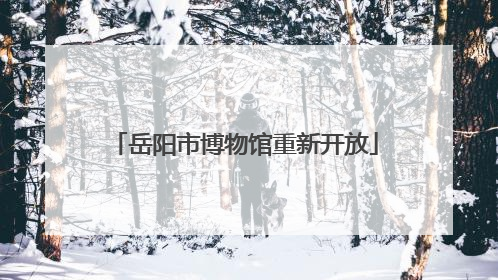 岳阳市博物馆重新开放