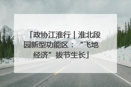 政协江淮行｜淮北段园新型功能区：“飞地经济”拔节生长