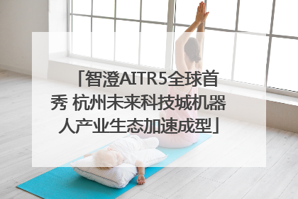 智澄AITR5全球首秀 杭州未来科技城机器人产业生态加速成型