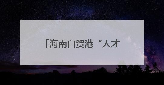 海南自贸港“人才引擎”如何加速？这场交流活动有干货