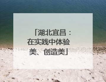 湖北宜昌：在实践中体验美、创造美
