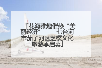 花海雅趣催热“美丽经济”——七台河市茄子河区芝樱文化旅游季启幕