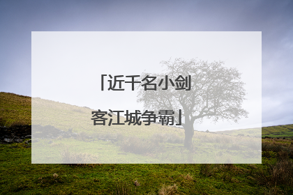 近千名小剑客江城争霸