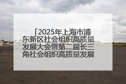 2025年上海市浦东新区社会组织高质量发展大会暨第二届长三角社会组织高质量发展峰会成功举办