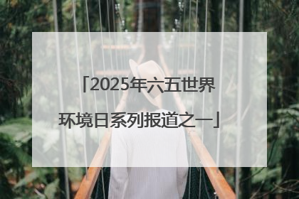 2025年六五世界环境日系列报道之一