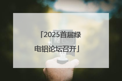 2025首届绿电铝论坛召开