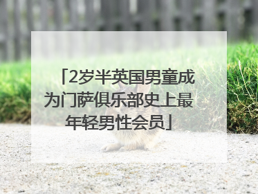 2岁半英国男童成为门萨俱乐部史上最年轻男性会员